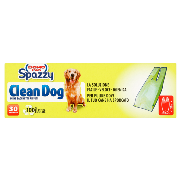 DOMOPAK CLEAN DOG 30S.CM.25x25